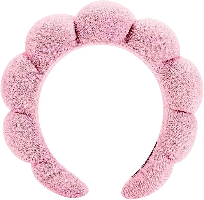 Spa Headbands for Washing Face or Facial, Makeup Headband for Women, Skincare Hair band, Puffy Te... | Amazon (US)