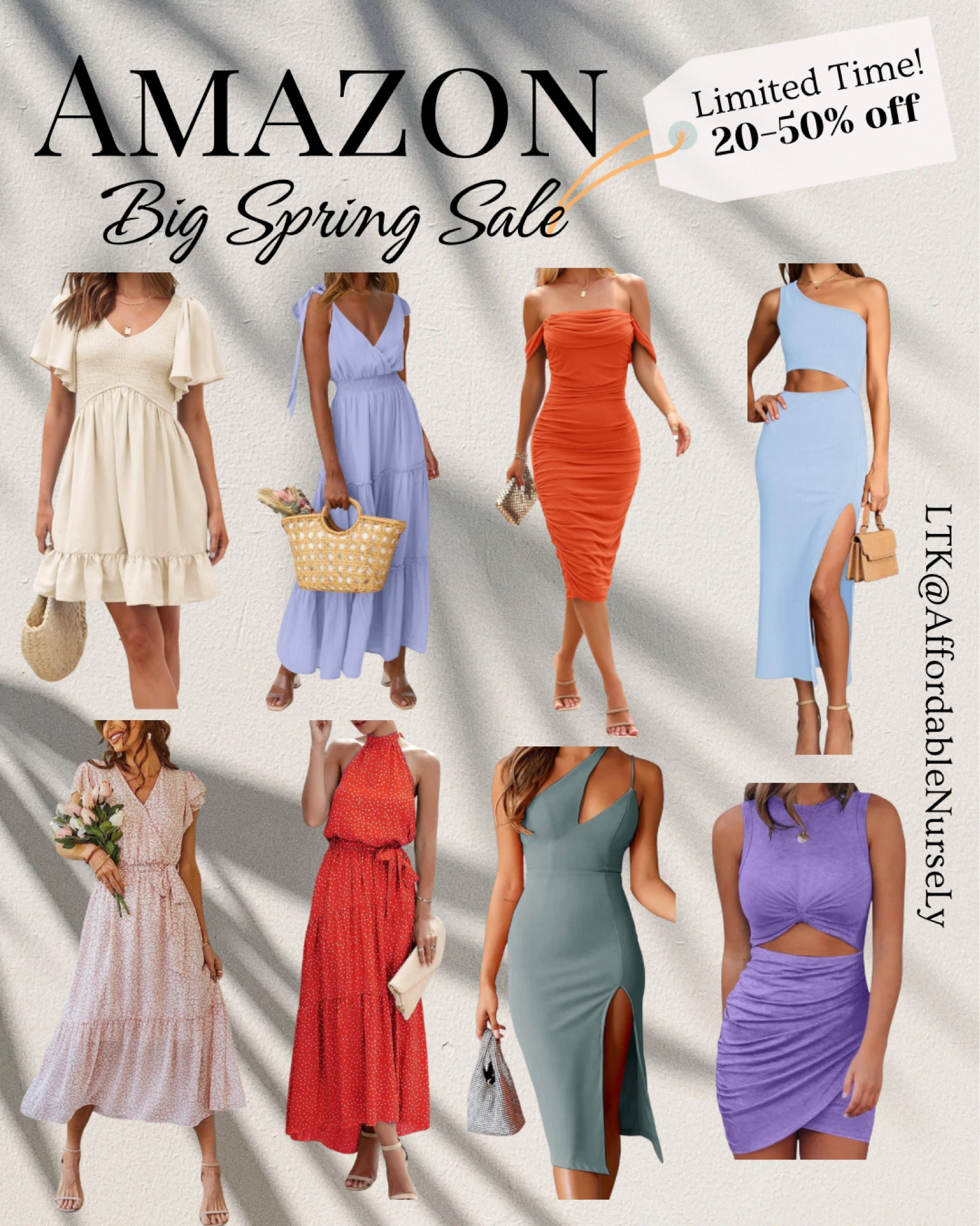 Amazon is having their limited time Big Spring Sale! With dresses 20-50% off! This is the perfect time to get in on dresses for upcoming weddings you’re attending. My friends are always shocked to know I get a lot of my dresses from Amazon. They have quality pieces that I’ve repeated season after season. #weddingguest #sale #mididress #springsale

#LTKsalealert #LTKSeasonal #LTKwedding