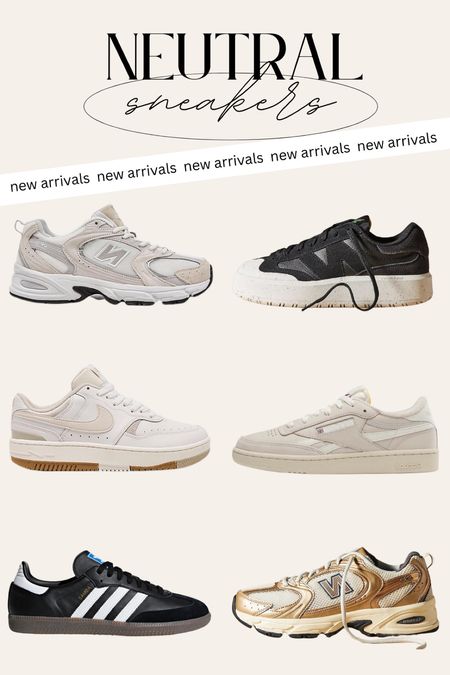 New Neutral Sneakers 👟✨
Adidas sneakers, new balance sneakers, adidas sambas, reebok sneakers, Nike sneakers, dad sneakers 

#LTKBacktoSchool #LTKshoecrush