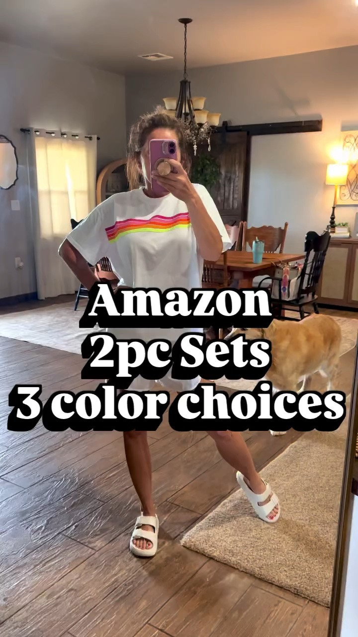 🛍️Amazon 2pc sets. 🤍💙🩷. 3 colors 1 girl loving them all !!! Super casual throw in and go.  I’ve been wearing these on repeat Nema Dates with my grand!!! 
☀️☀️☀️☀️🌈Everyday is a NEW Find
🛍️Comment... SHOP 🛒Follow for all things.. Home 🏡 Casual Fashion👗Workwear💼 Seasonal 🎄🎃🐇
#amazon #amazonessentials #walmart #walmartfashion 
🔗🔗 🌟🙋🏻‍♀️ Disclaimer : “As an Amazon associate and Walmart affiliate I earn from qualifying purchases”