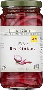 Jeff'S Garden, Onions Red Pickled, 12 Fl Oz | Amazon (US)