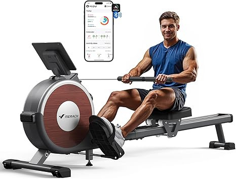 MERACH Rowing Machines for Home, Magnetic Rowing Machine with 16 Levels, Rower Machine of Quiet R... | Amazon (US)