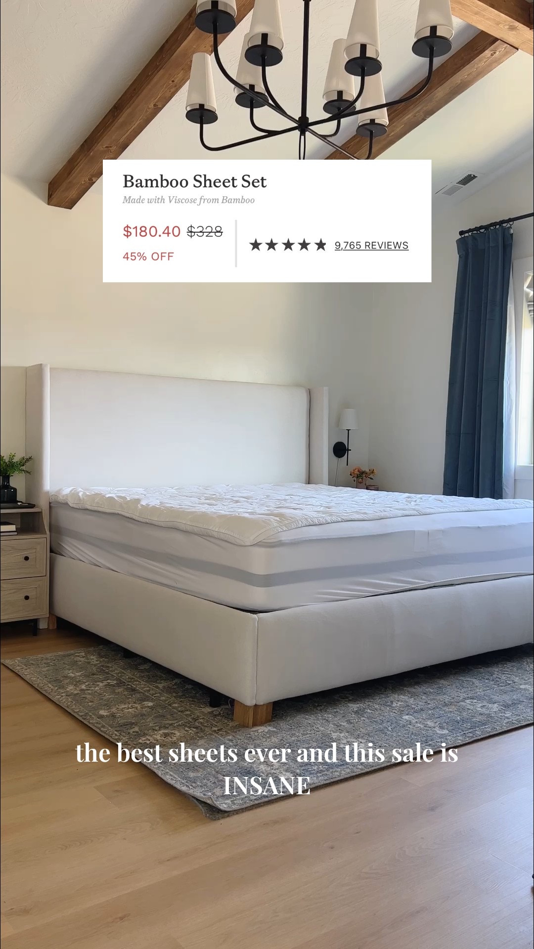 45% off cozy earth - run! Once you sleep in these sheets you can never go back and now is totally the time to grab them 🏃‍♂️ 

#LTKHome #LTKSaleAlert #LTKCyberWeek