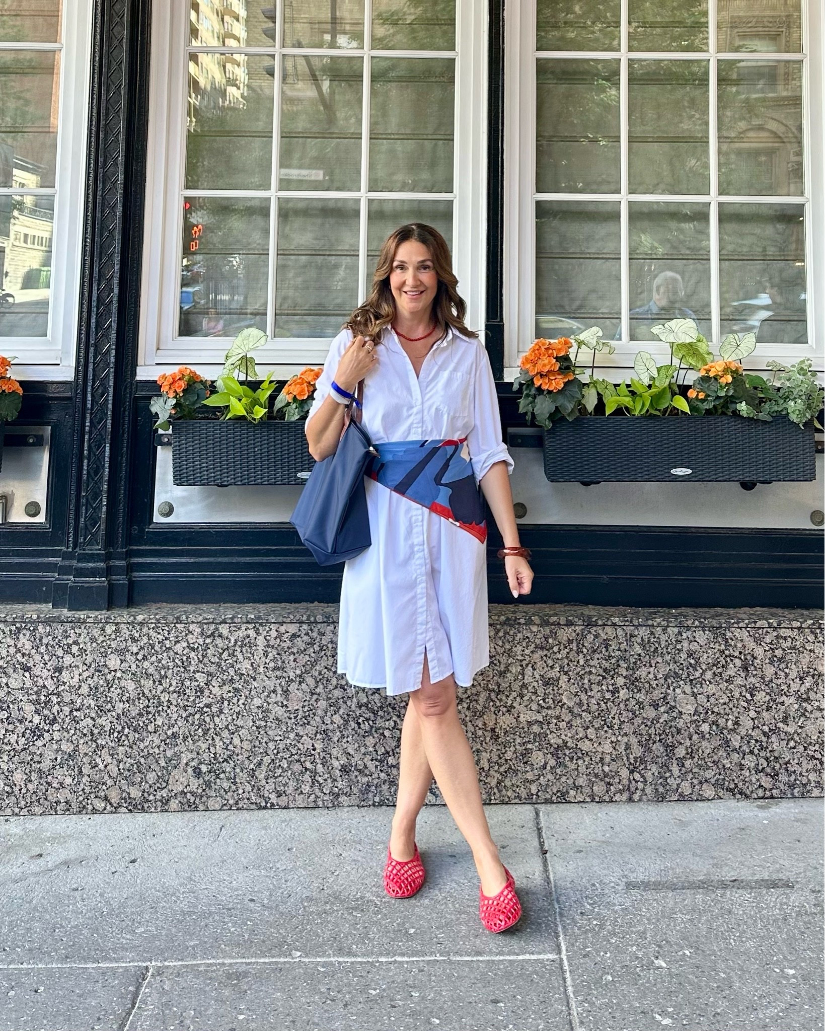 Amazon event outfit!
Love a good shirt dress, so easy to dress up or down! I’m 5’ 7” size 4ish and I sized up to M for more length; it’s 100% cotton and comes in several colors.

#LTKootd #LTKTravel #LTKTall