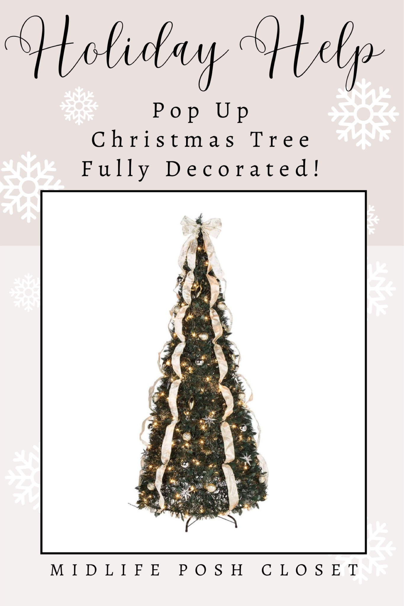 Amazon Find! This Christmas tree comes fulled lighted and decorated - simply PULL UP to set it up!

#LTKSeasonal #LTKSaleAlert #LTKxPrimeDay