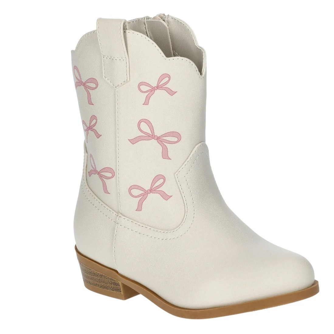 Toddler pink bow western cowgirl boots 

#LTKootd #LTKTravel #LTKKids