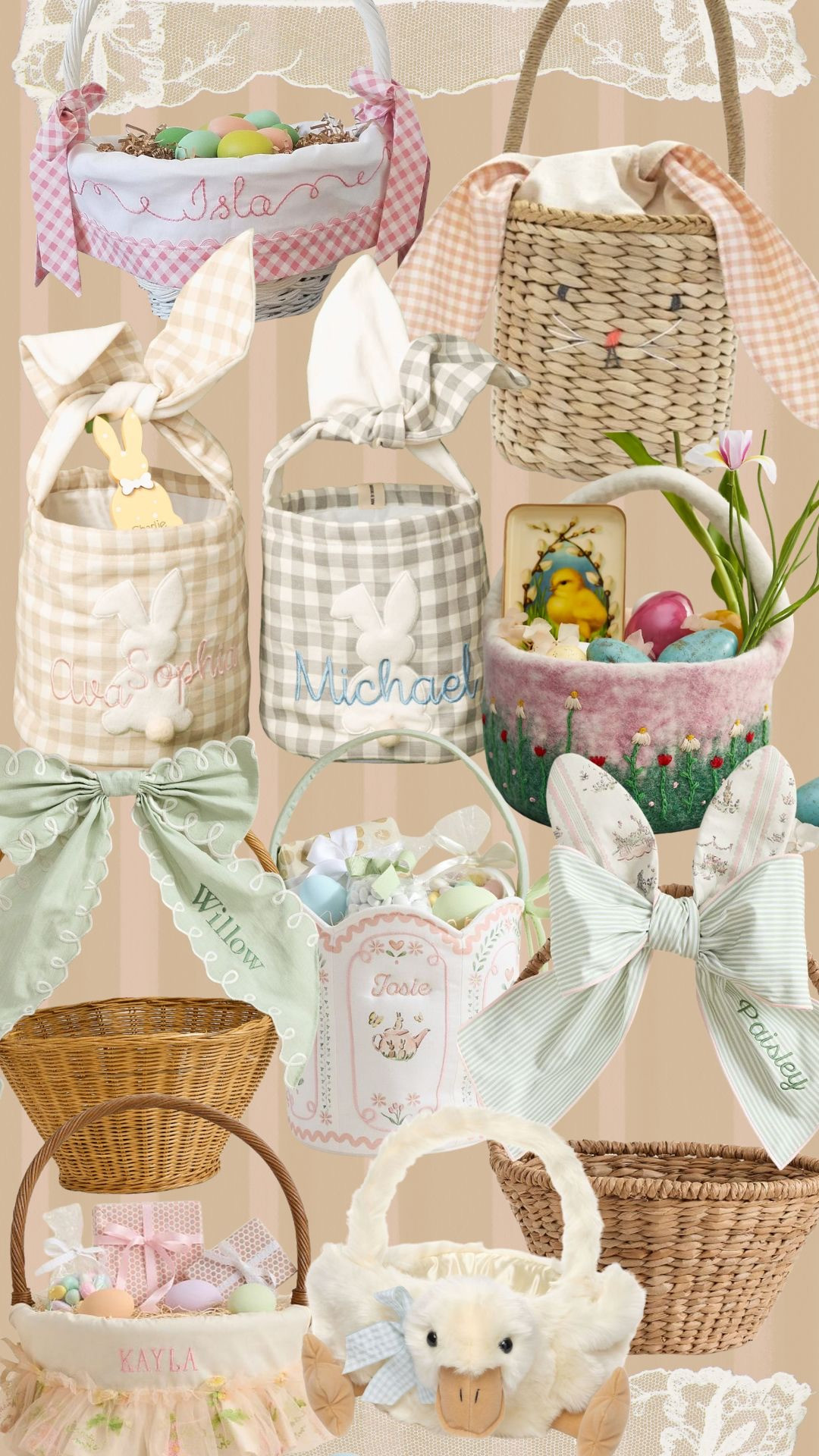 Easter baskets at all different price points! 

#LTKmomlife #LTKKids