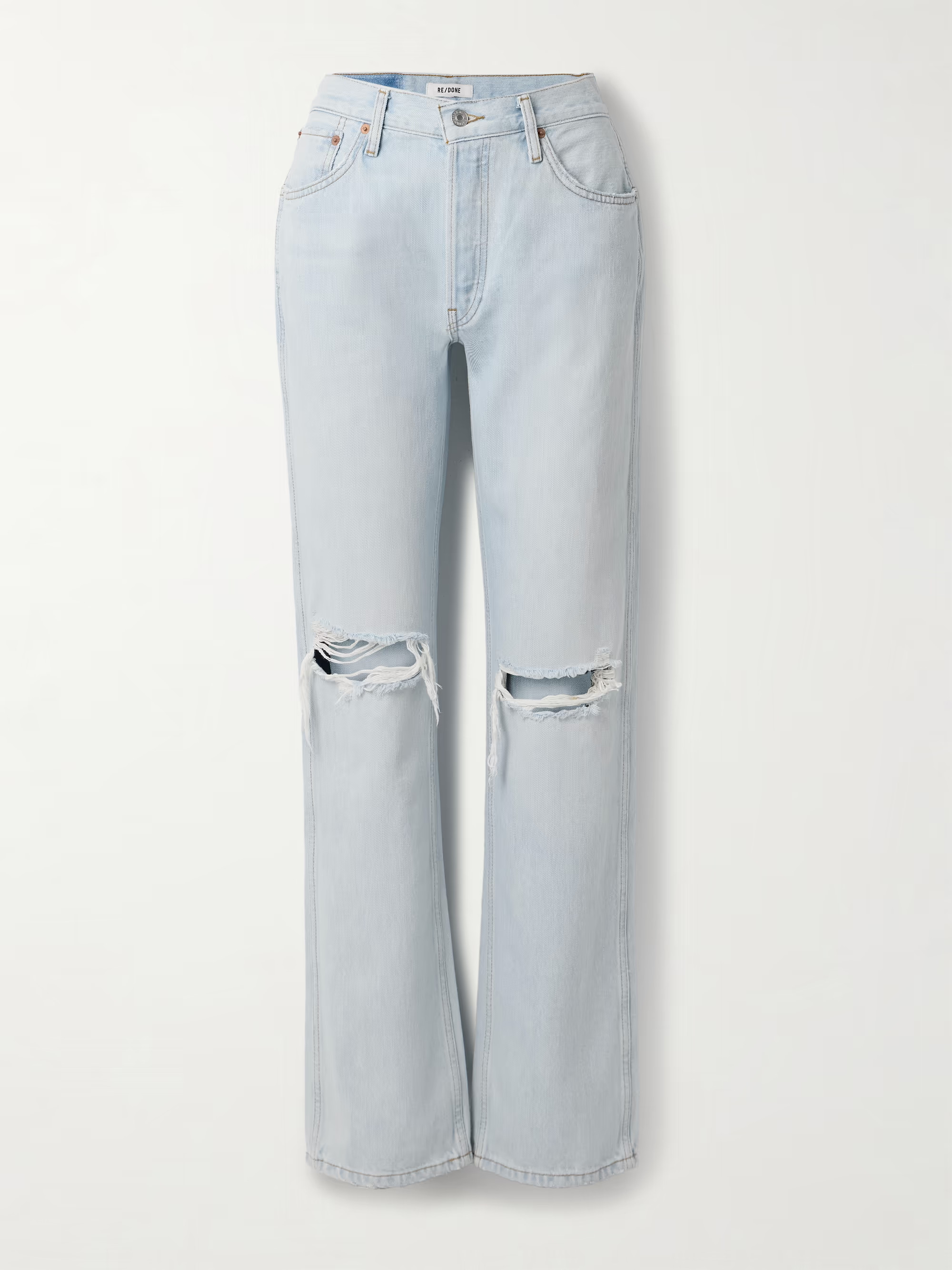90s Loose high-rise straight-leg jeans | NET-A-PORTER (US)
