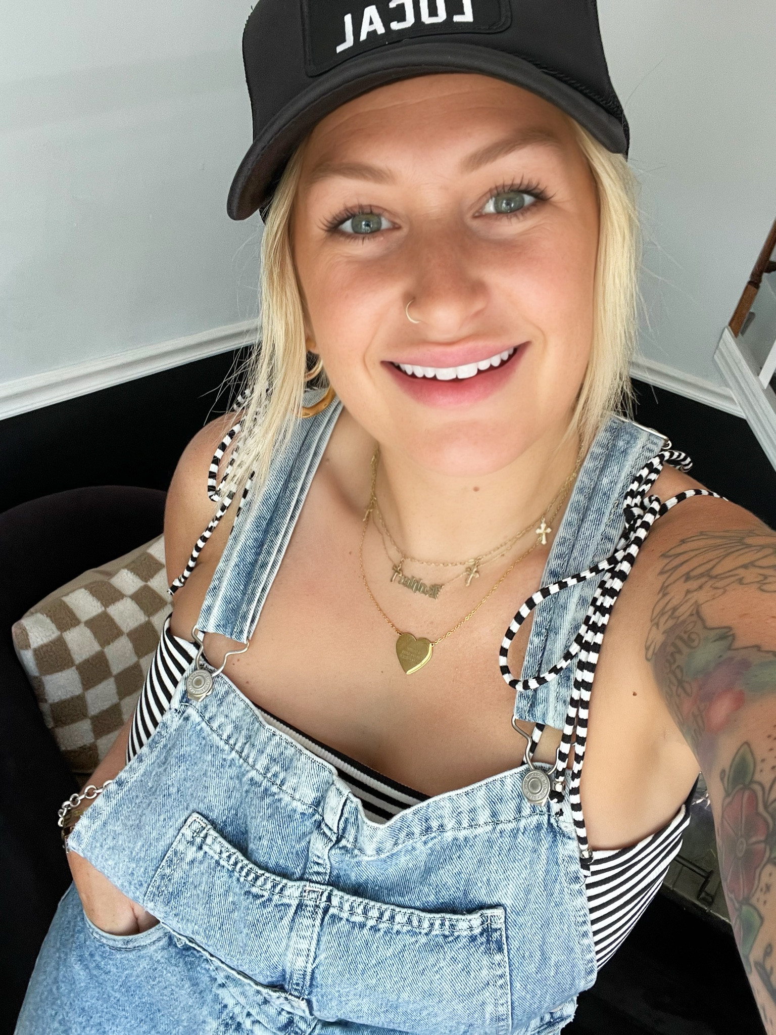 Locals hat and overalls outfit 

#LTKMidsize #LTKSeasonal #LTKSummerSales