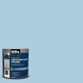 1 qt. #M500-2 Early September Semi-Gloss Enamel Urethane Alkyd Interior/Exterior Paint | The Home Depot