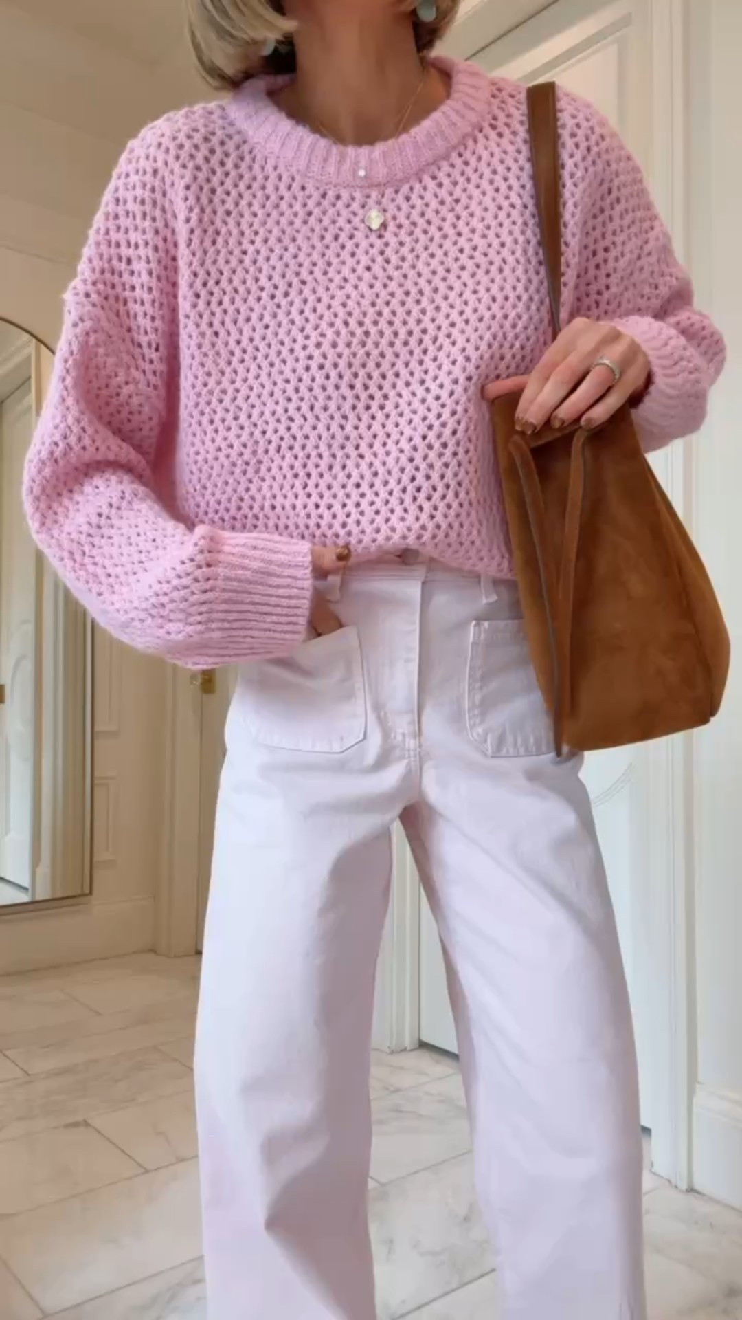 Styling pink in a way that feels chic and affordable ✨ @Target  has the best budget-friendly finds that pair perfectly with classic denim and everyday sneakers for an easy, polished look.

#LTKStyle #TargetFashion #AffordableChic