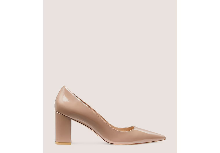 Stuart 75 Block Pump | Stuart Weitzman (CA)