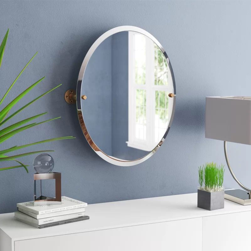 Bayer Frameless Oval Bathroom / Vanity Mirror | Wayfair North America