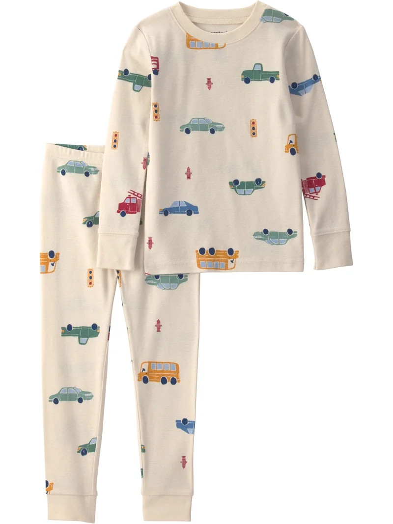 Carter's Child of Mine Baby and Toddler Pajama Set, 2-Piece, Sizes 12M-5T | Walmart (US)