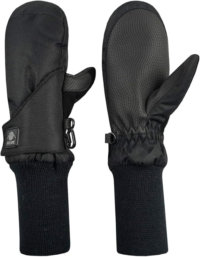 N'Ice Caps Kids Waterproof Snow Mittens Long Cuff Boys Girls Thinsulate Insulated Gloves | Amazon (US)