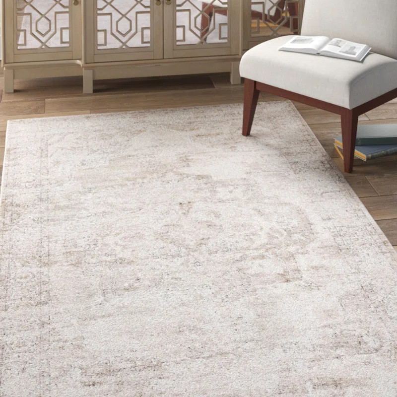 Cantey Performance Ivory Rug | Wayfair North America