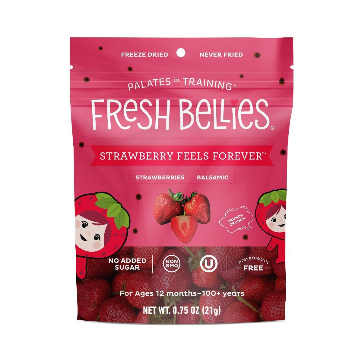 Fresh Bellies - Strawberry Feels Forever - 0.75oz | Target