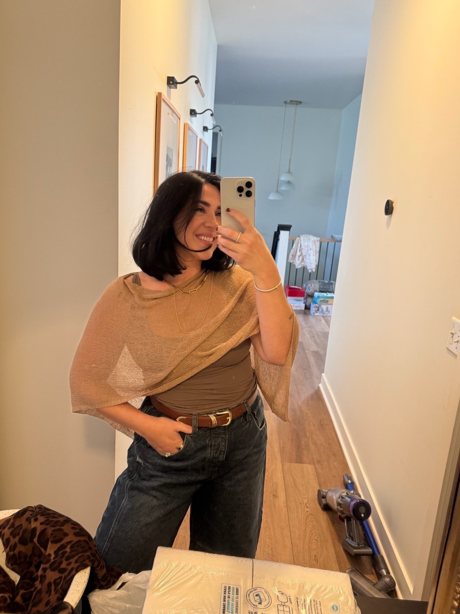 Styling the viral cheesecloth jacket! So many mixed reviews from my reel, I kinda love it?! Bringing back the 2000s poncho look, perfect for a hot spring day! 

Amazon fashion, spring outfit, easy casual outfit

#LTKootd #LTKMidsize #LTKSeasonal