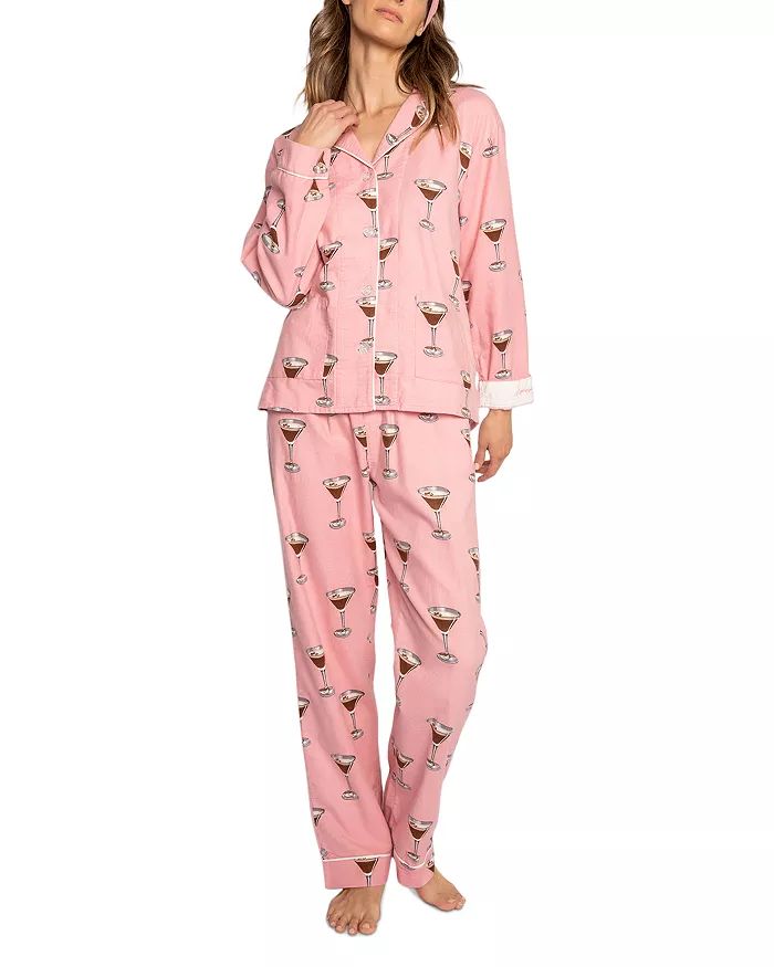 Printed Flannel Pajamas Set | Bloomingdale's (US)