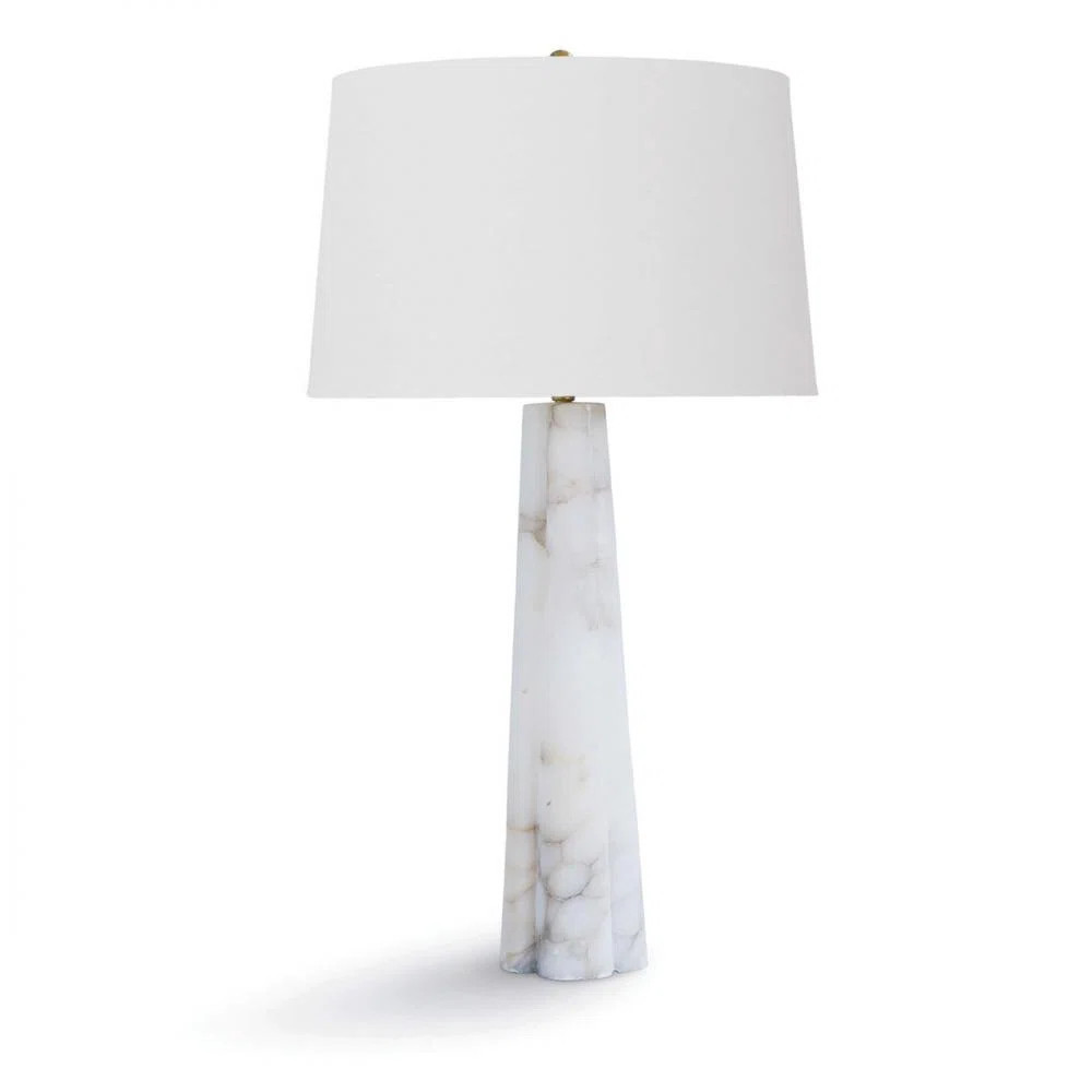 Quatrefoil Alabaster Table Lamp Small | Wayfair North America