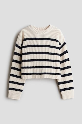 H & M - Cotton-Blend Sweater - Blue | H&M (US + CA)