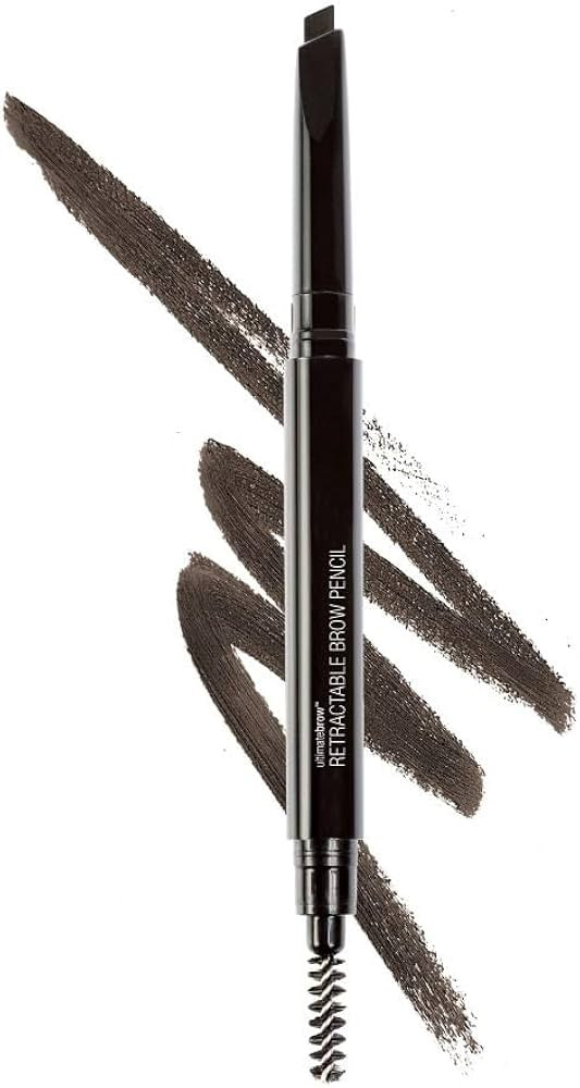 wet n wild Ultimate Eyebrow Retractable Definer Pencil, Dark Brown, Dual-Sided, Fine Tip, Shapes,... | Amazon (US)