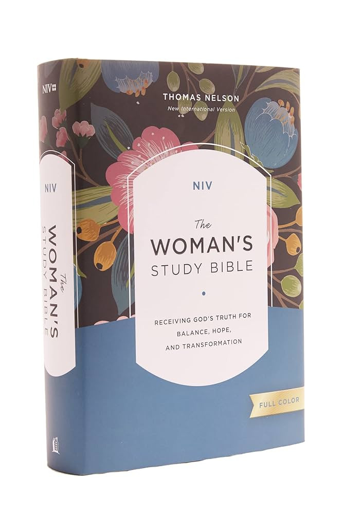 NIV, The Woman's Study Bible, Hardcover, Full-Color: Receiving God's Truth for Balance, Hope, and... | Amazon (US)