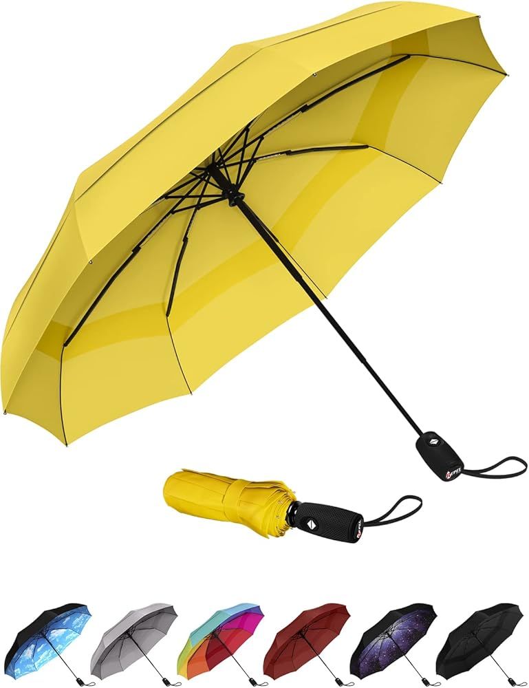 Repel Umbrella Windproof Travel Umbrellas for Rain - Easy Auto Open Close, Durable & Compact Umbr... | Amazon (US)