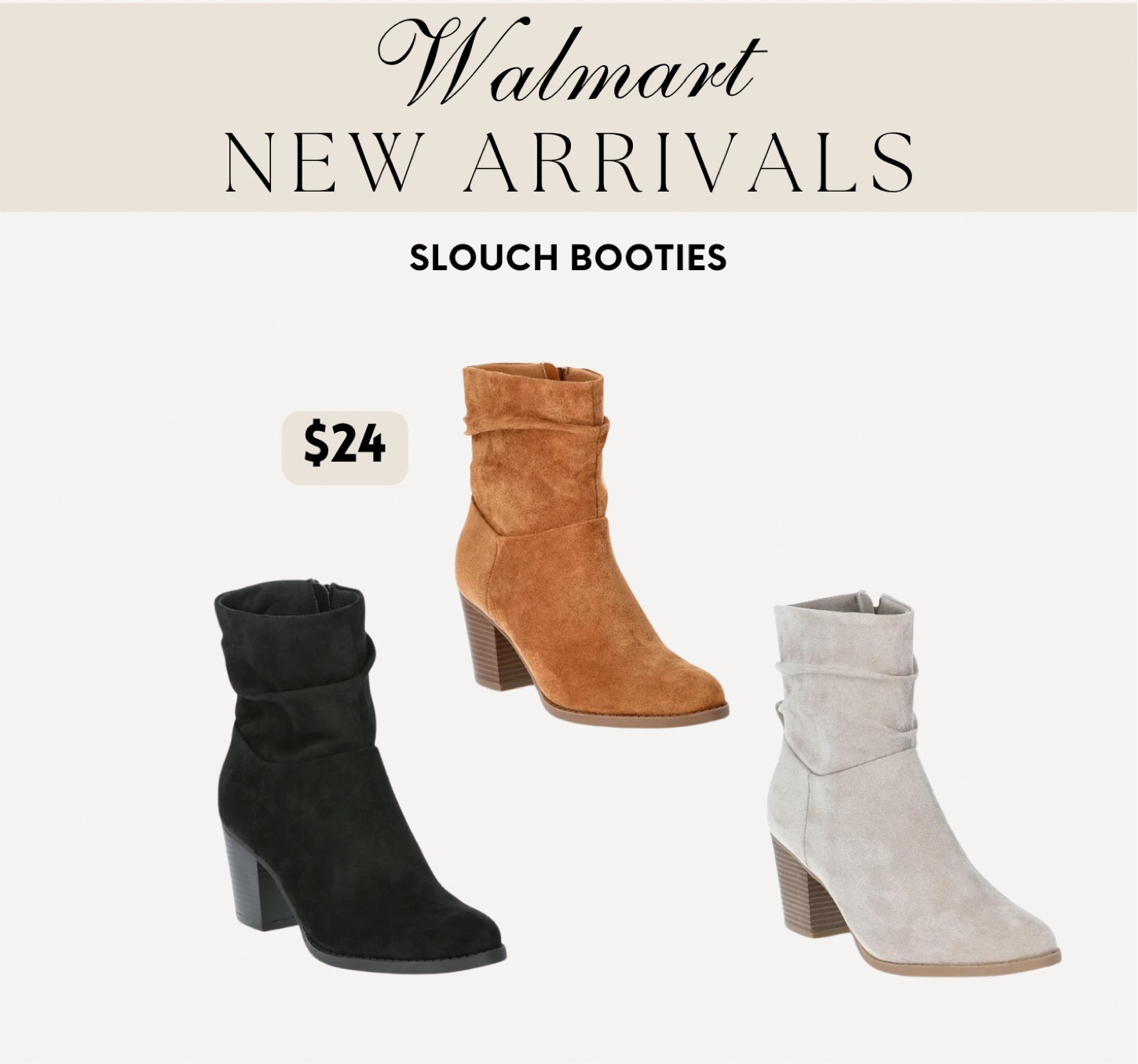 Time and Tru Women's Western Slouch Heeled Booties, Sizes 6-11

#LTKShoeCrush #LTKFindsUnder50 #LTKSeasonal