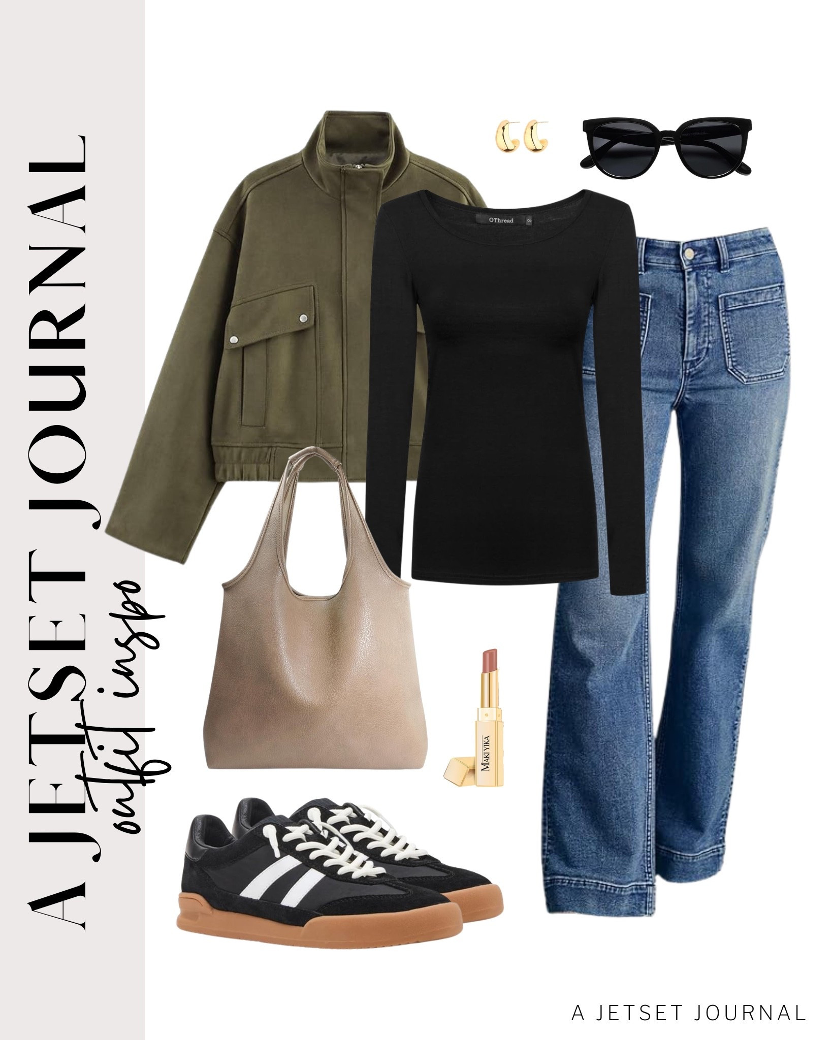Add a jacket on top of this easy outfit for an instant go to look!
suede bomber jacket, hobo bag, trendy square sunglasses, trendy look, viral products, casual outfit idea, how to style, ways to style, amazon fashion, affordable style, shoe inspo, fall outfit, fall style

#LTKFindsUnder50 #LTKU #LTKSeasonal