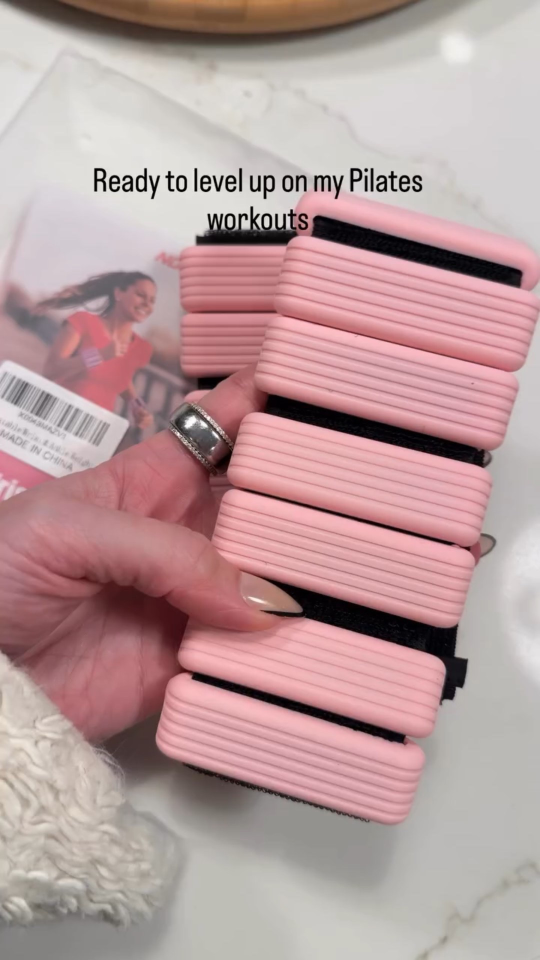 Ready to level up on my Pilates workouts! These ankle weights have a lot of great reviews.

#LTKActive #LTKfitnessgoals #LTKOver40