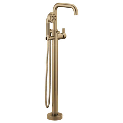 Litze® Single-Handle Freestanding Tub Filler - Less Handle | Wayfair North America
