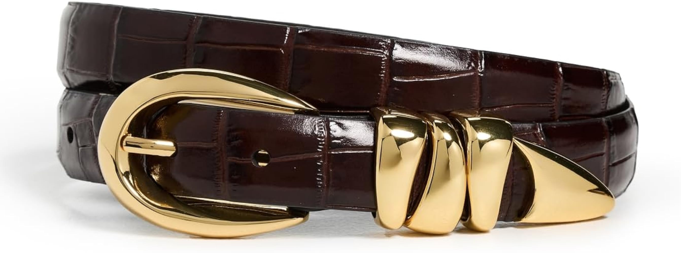 Madewell Women's Triple Keeper Belt: Croco | Amazon (US)