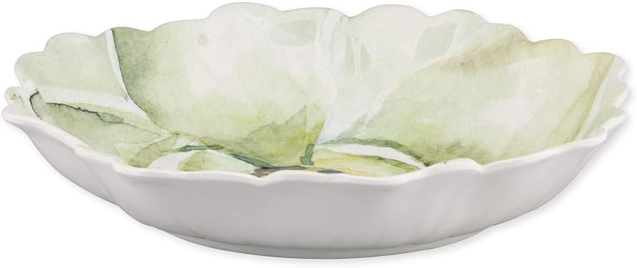 Supreme Housewares Magnolia Petal-Shaped Melamine Serving Bowl, BPA-Free Floral Design Bowl for S... | Amazon (US)
