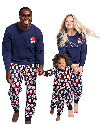 Family Pajamas Santa Matching Pajamas Sets, Created for Macy's - Macy's | Macy's