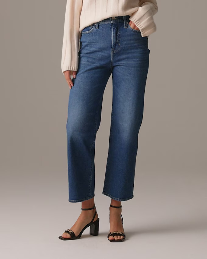 Petite high-rise slim-wide jean in 1996 semi-stretch | J. Crew US