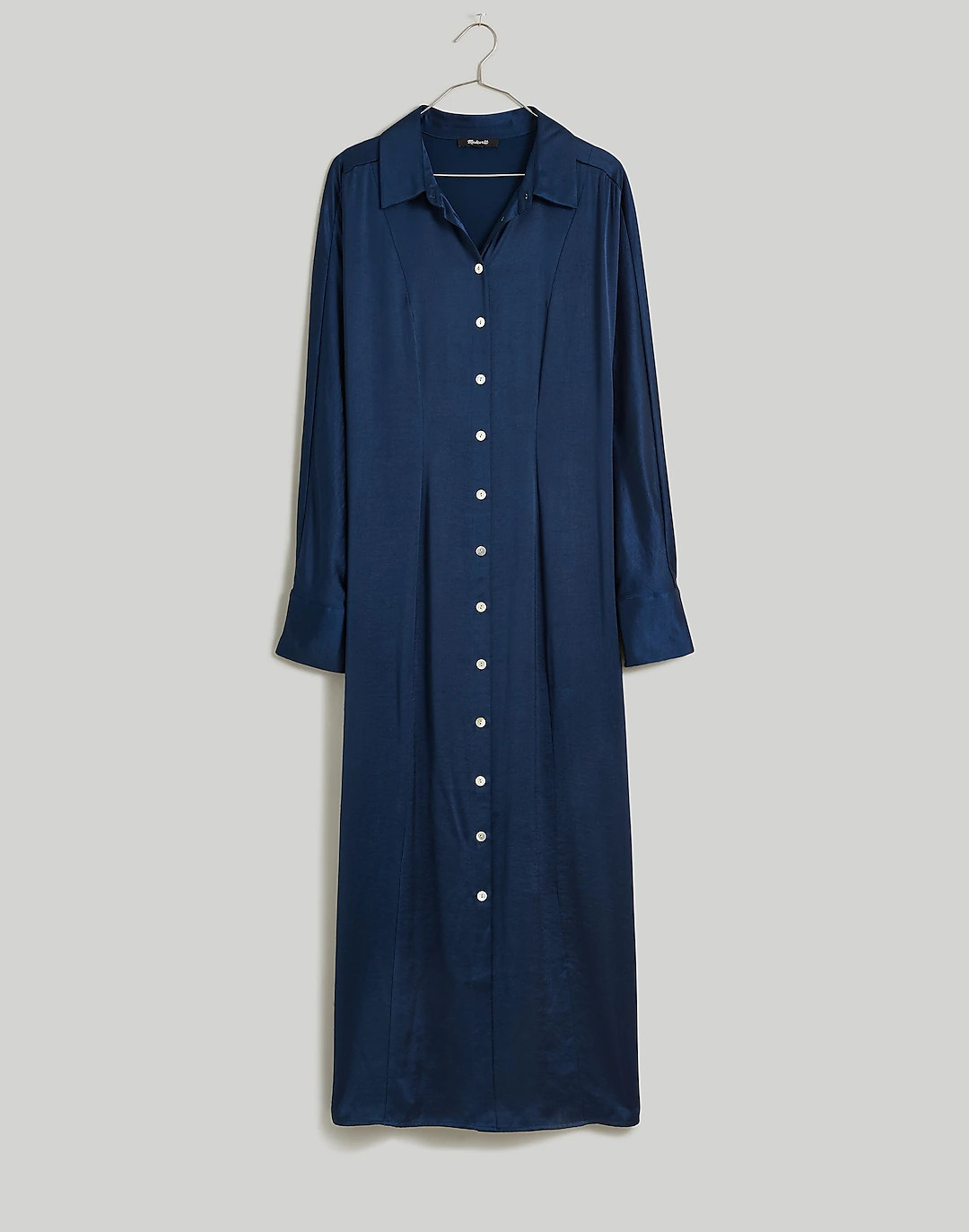Denim Midi Shirtdress in Glissan Wash | Madewell