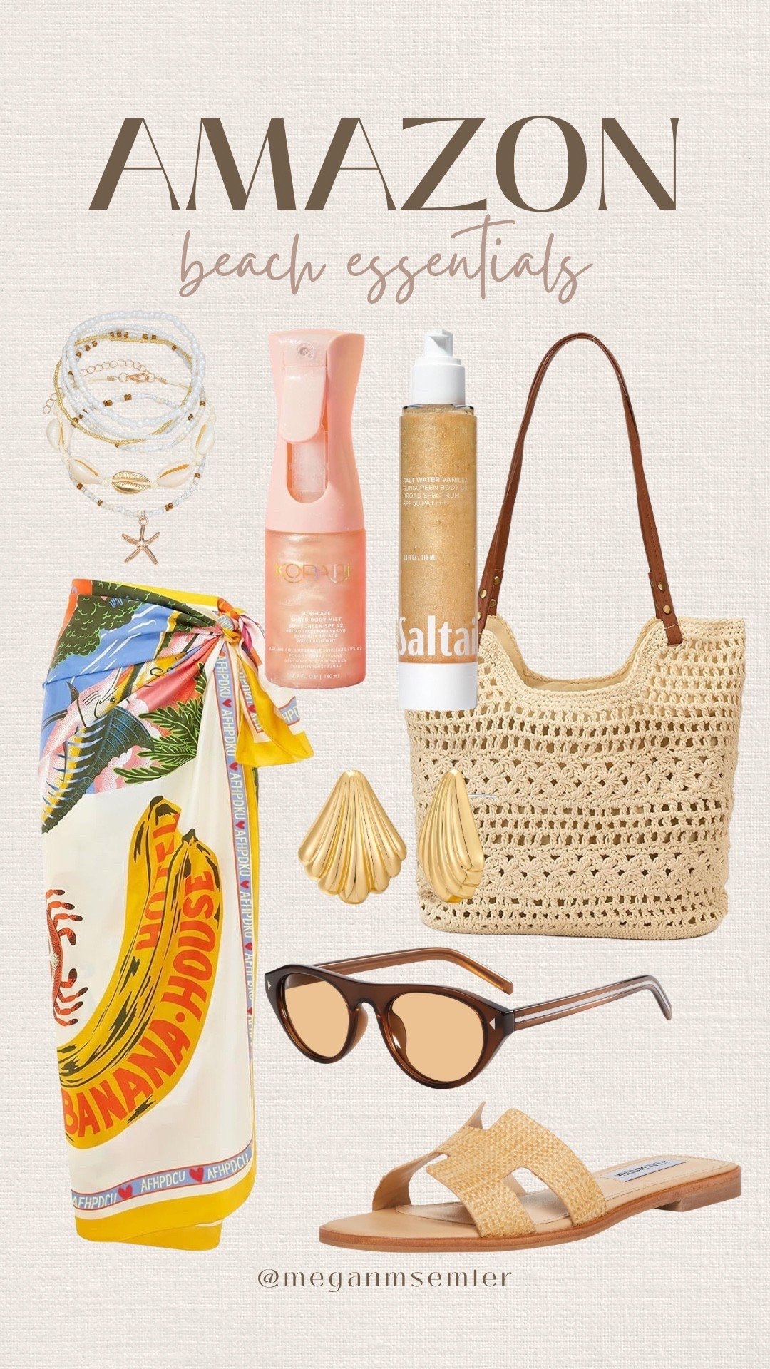 Amazon beach essentials

#LTKgrwm #LTKootd #LTKSwim