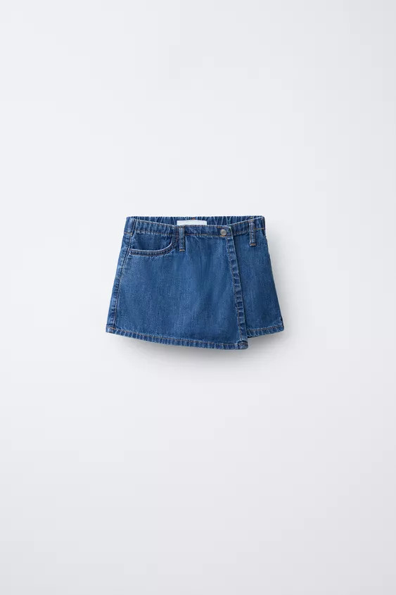 DENIM BERMUDA SKORT | Zara US