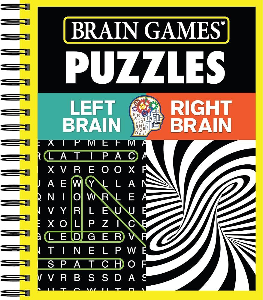 Brain Games - Puzzles: Left Brain Right Brain | Amazon (US)