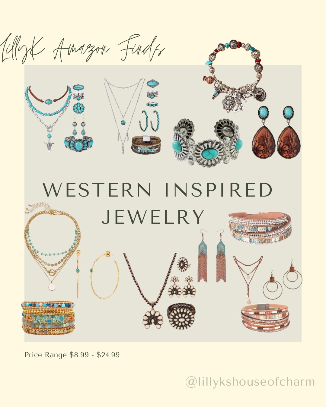 Western jewelry from Amazon. #ltkamazonfinds #ltkwestern #ltkbudget #ltkjewlery

#LTKStyleTip #LTKFindsUnder50