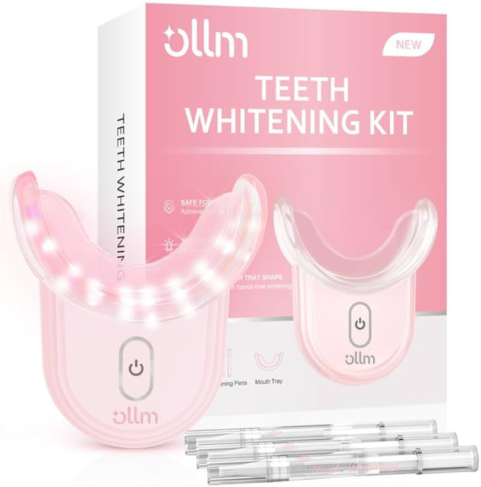 OLLM Teeth Whitening Kit Gel Pen Strips - Hydrogen Carbamide Peroxide for Sensitive Teeth, Gum,Br... | Amazon (US)