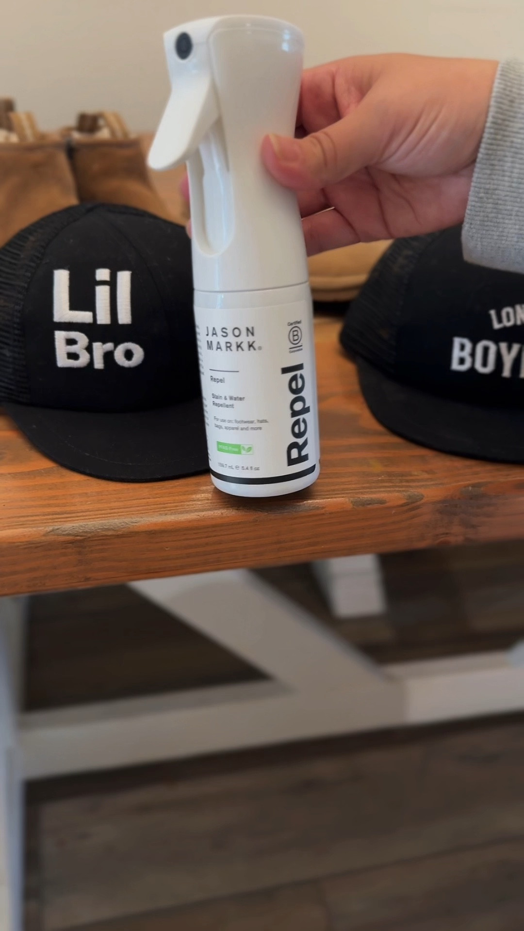 Keeping my boys’ stuff protected from stains & dirt with Jason Markk Repel 💦 

#ad 

#LTKShoeCrush #LTKSummerEdit #LTKActive