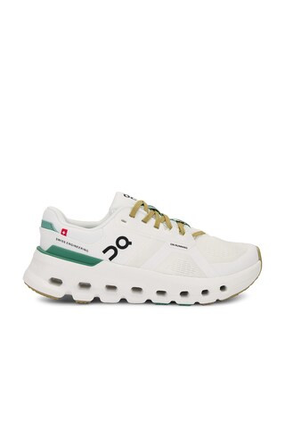 On Cloudrunner 2 Sneaker in Undyed & Green from Revolve.com | Revolve Clothing (Global)