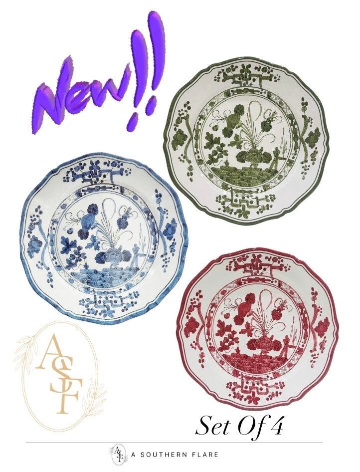 New ! Set of 4 melamine dinner plates/New Decor

#LTKHome