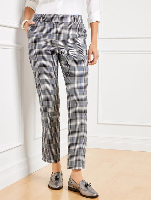 Talbots Hampshire Ankle Pants - Fresh Houndstooth | Talbots