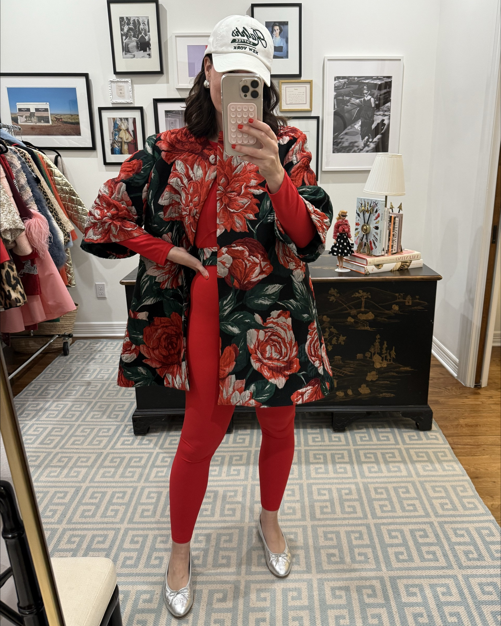 Love this red spanx unitard ❤️. It runs true to size. I’m wearing the medium  

#LTKGiftGuide #LTKOver40 #LTKHoliday