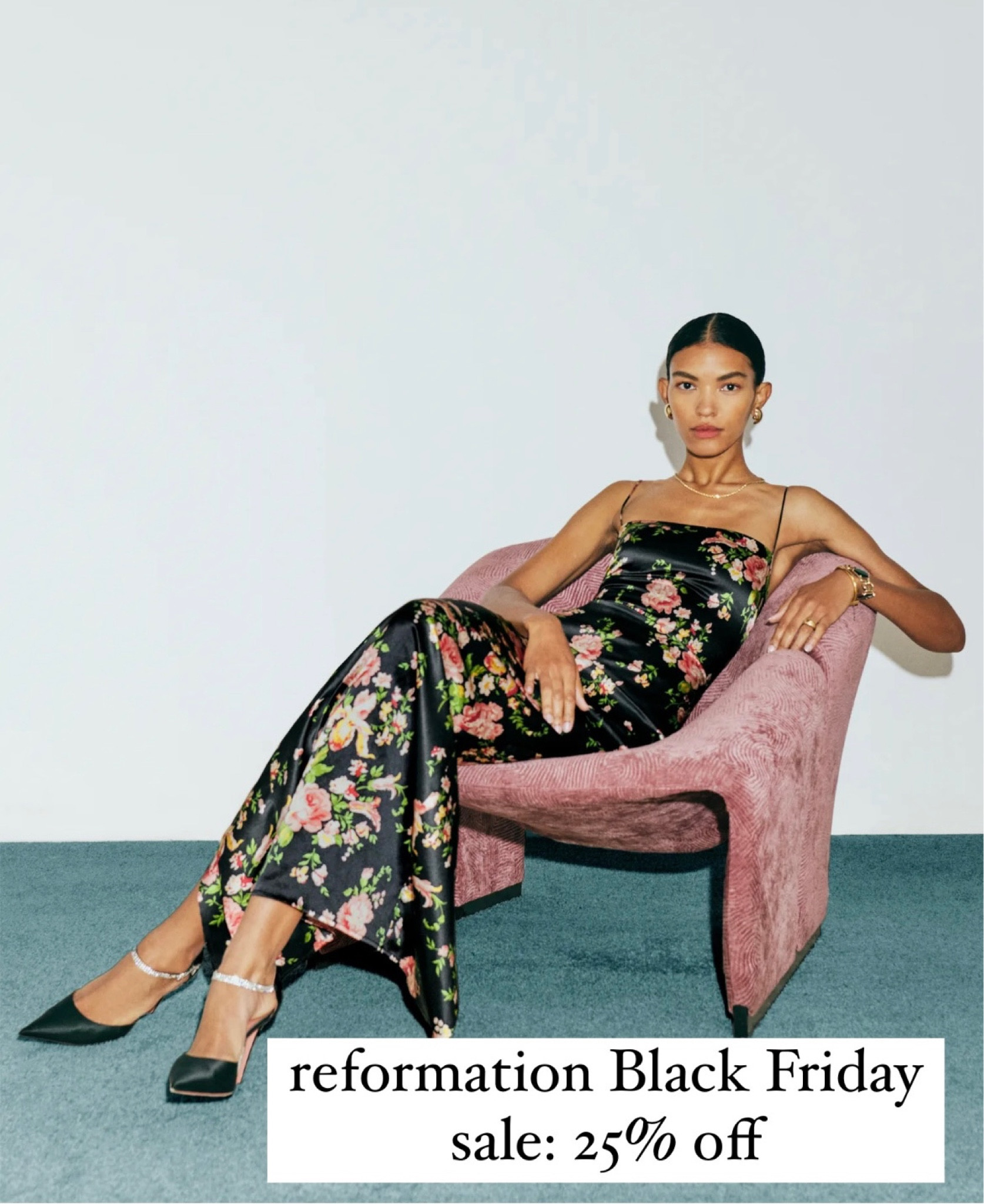 Reformation Black Friday sale! 25% off everything until 11/28. Variety of stunning dresses, tops, and quality sweaters

#LTKHoliday #LTKGiftGuide #LTKsalealert