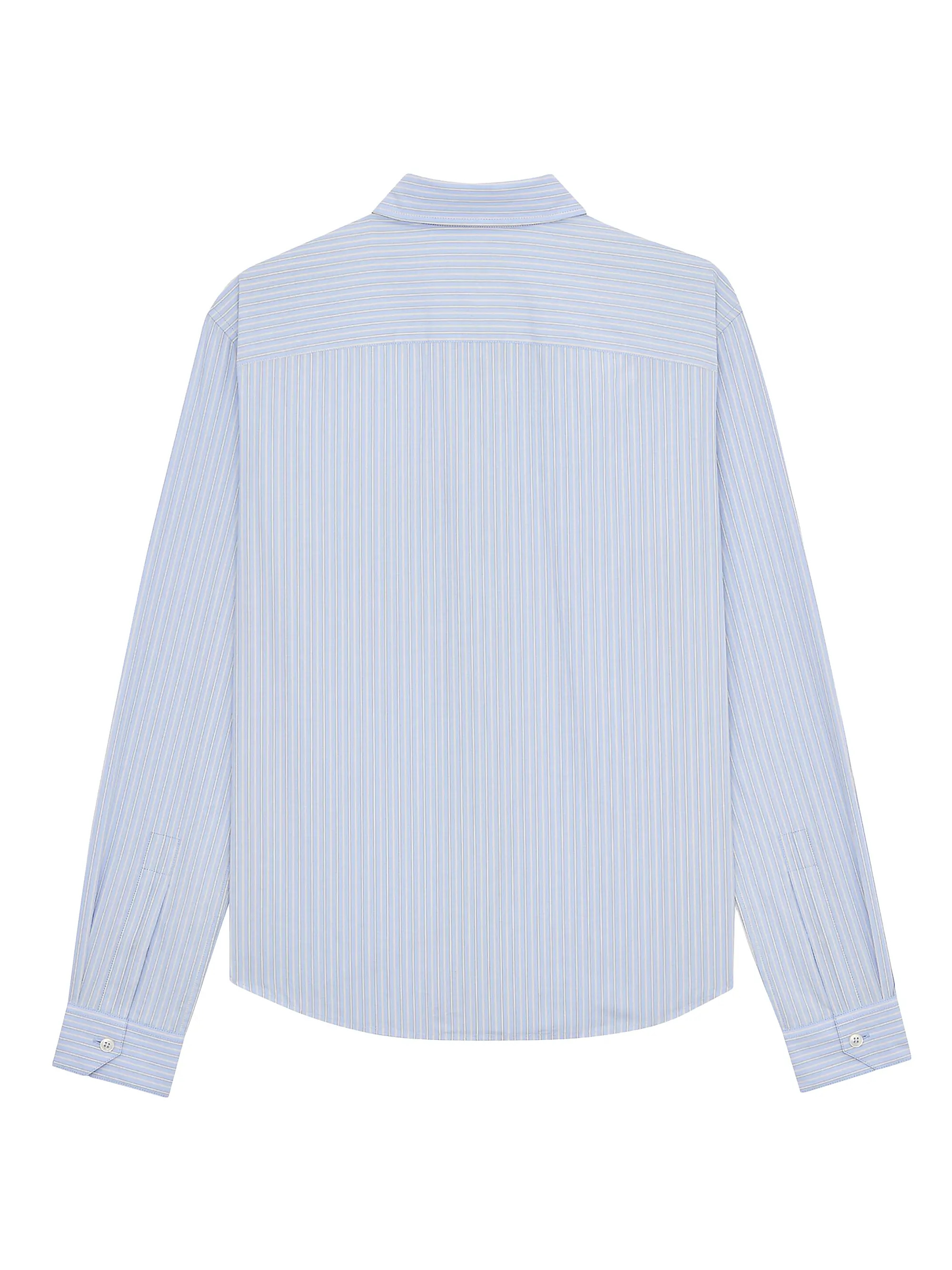 Cassandre Shirt in Striped Cotton Poplin | Saks Fifth Avenue