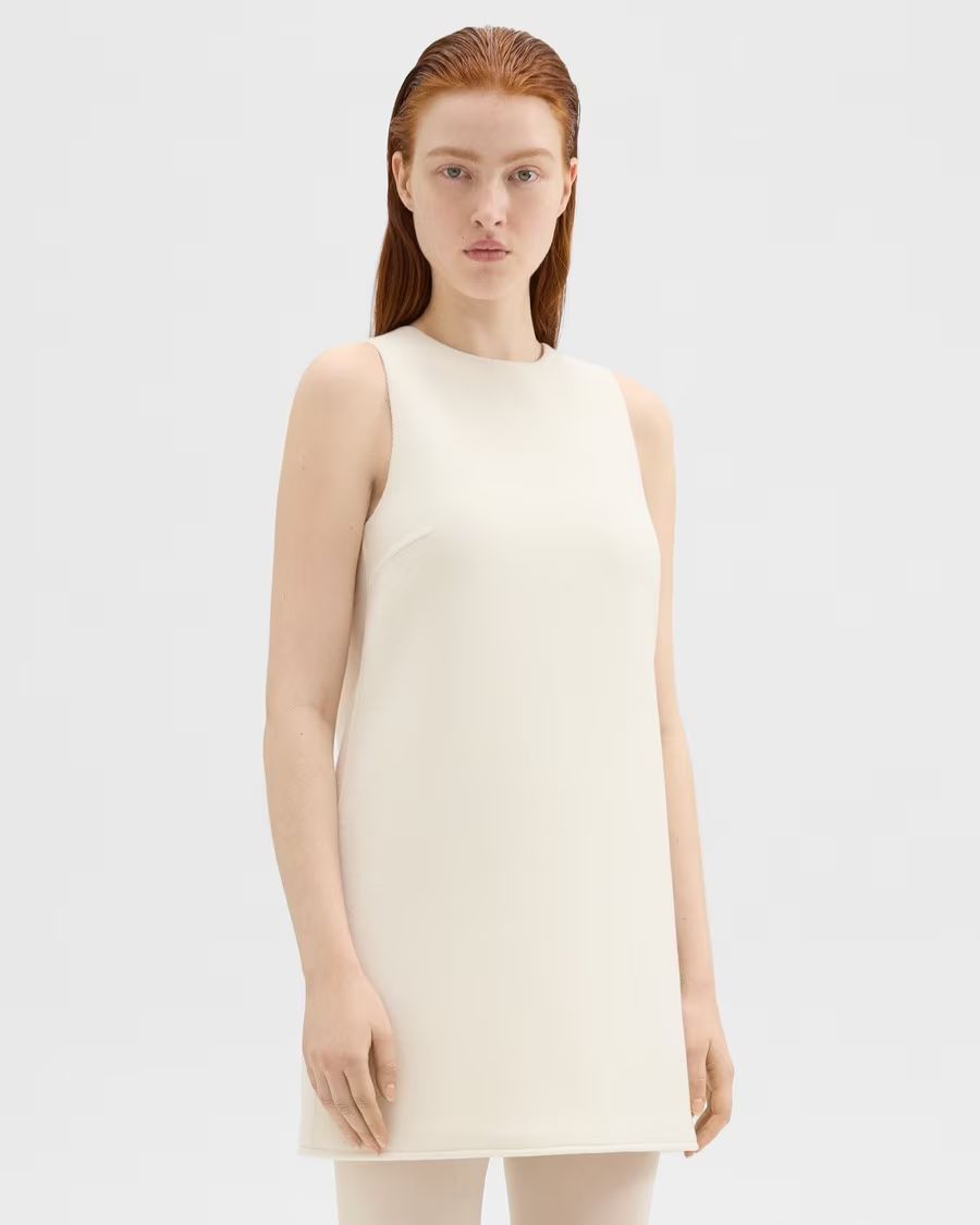 Shift Dress in Double-Face Wool-Cashmere | Theory
